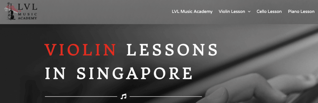 a reputable violin school in singapore